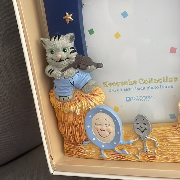 Nursery Rhyme Picture Frame 3 1/2 x 5 Hey Diddle Diddle Keepsake Collection - Picture 5 of 8